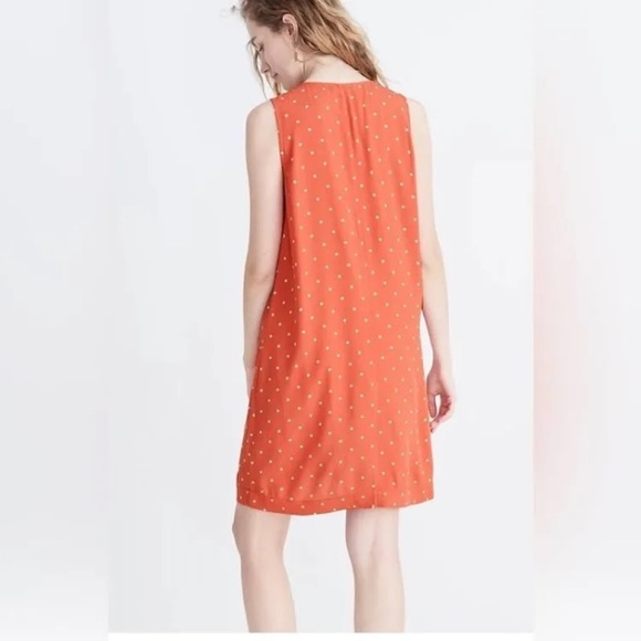 Madewell Heather Button-Front Dress In Polka Dot Size XXS - Picture 2 of 6
